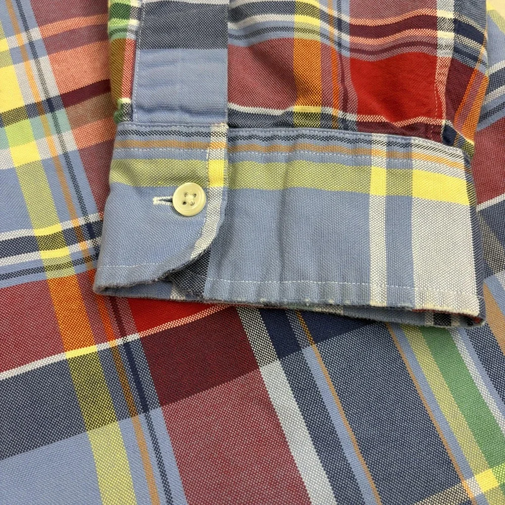 Ralph Lauren Plaid Button Down Shirt Mens XL